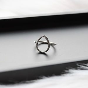 Pandora Teardrop Diamond Ring